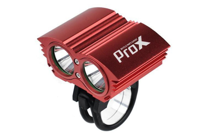 LAMPA PRZÓD PROX DUAL I POWER 2xCREE CZERWONA