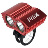 LAMPA PRZÓD PROX DUAL I POWER 2xCREE CZERWONA