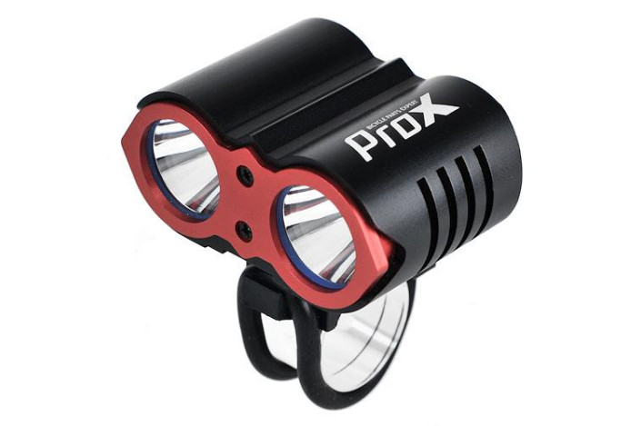 LAMPA PRZÓD PROX DUAL II POWER 2xCREE CZARNA