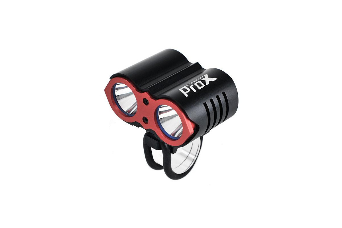 LAMPA PRZÓD PROX DUAL II POWER 2xCREE CZARNA