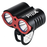 LAMPA PRZÓD PROX DUAL II POWER 2xCREE CZARNA