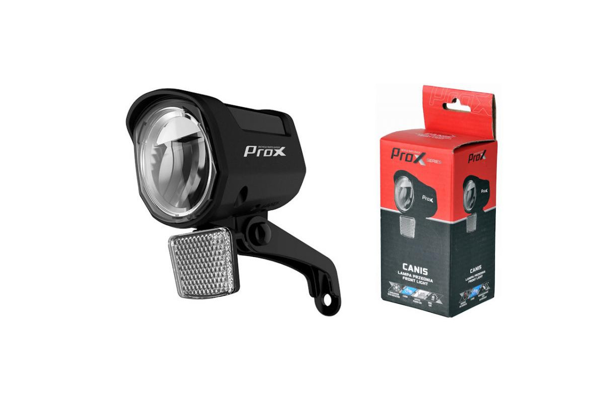 LAMPA PRZÓD PROX CANIS LED 15LUX E-BIKE DC12-48V