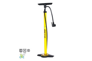 Pompka Beto CMP-135SG5-YL podłogowa z manometrem stalowa 26" 160 PSI Żółta