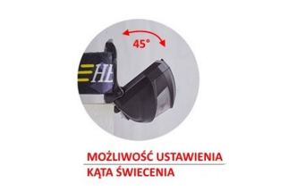 Lampa czołowa 1200 LUM na USB