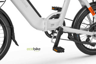 Rower elektryczny Ecobike Rhino Arctic White