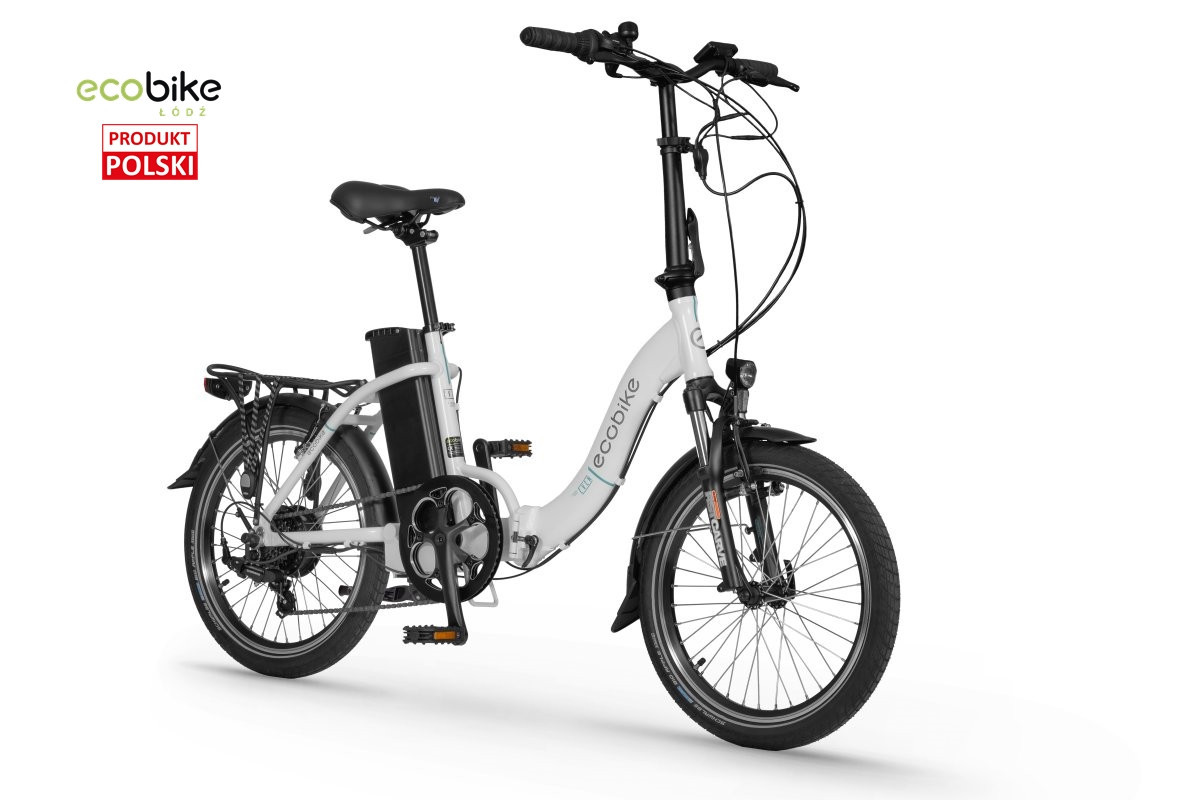 Rower elektryczny Ecobike Even White