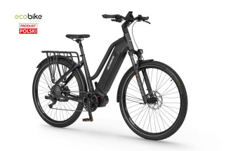 Rower elektryczny trekkingowy Ecobike LX 500 Graphite 17" lub 19"