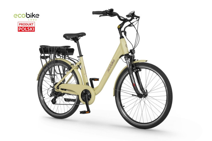 Rower elektryczny Ecobike Traffic Beige 17"