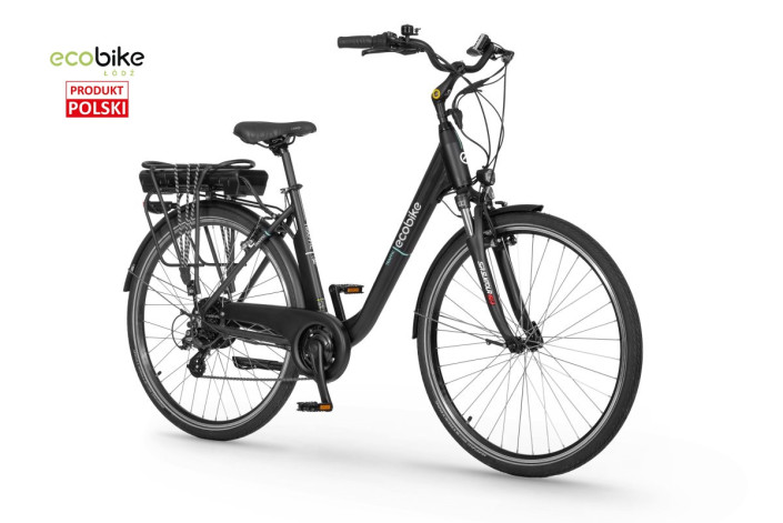 Rower elektryczny Ecobike Traffic Black 19"