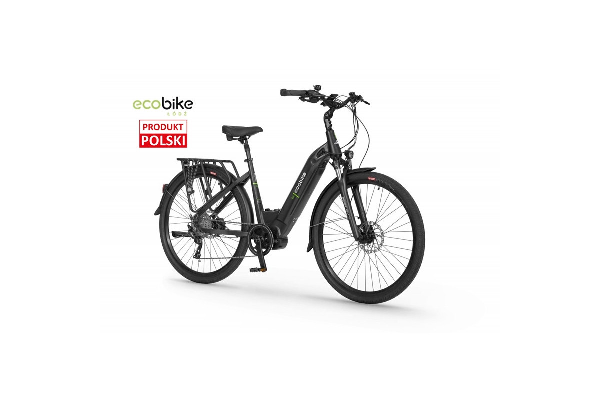 Rower elektryczny Ecobike D2 City Black