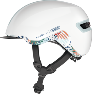 Kask ABUS HUD-Y flower white L