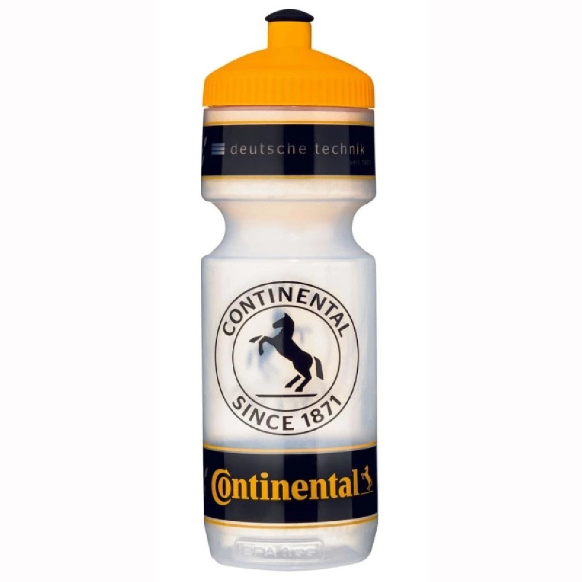 CONTINENTAL Bidon rowerowy 700ml, transparentny / żółty