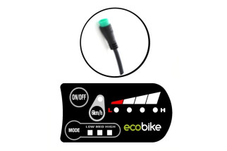 Wyświetlacz Ecobike LED (Basic, Basic Nexus) 6kn/h