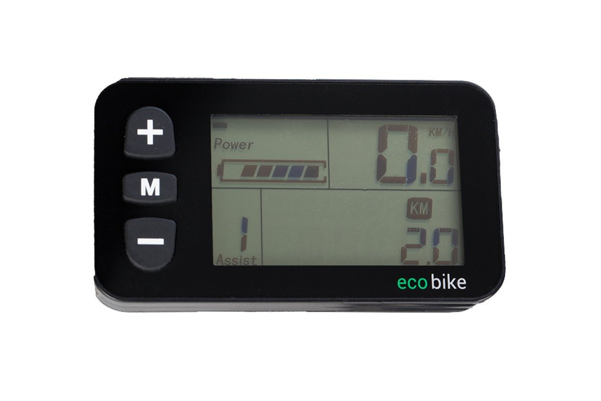 Wyświetlacz Ecobike C300U 36V LCD (SX3, SX4, SX5)